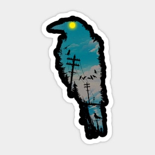 The Raven Sticker